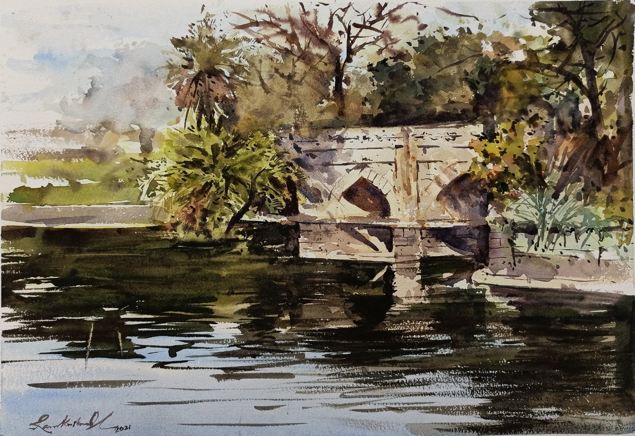 The Bridge, Lodi Gardens