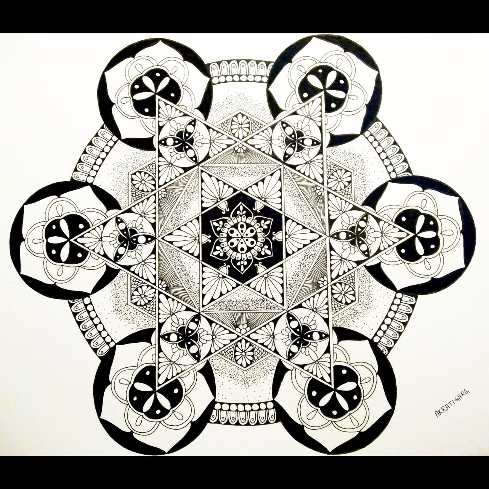 Hexagonal Mandala