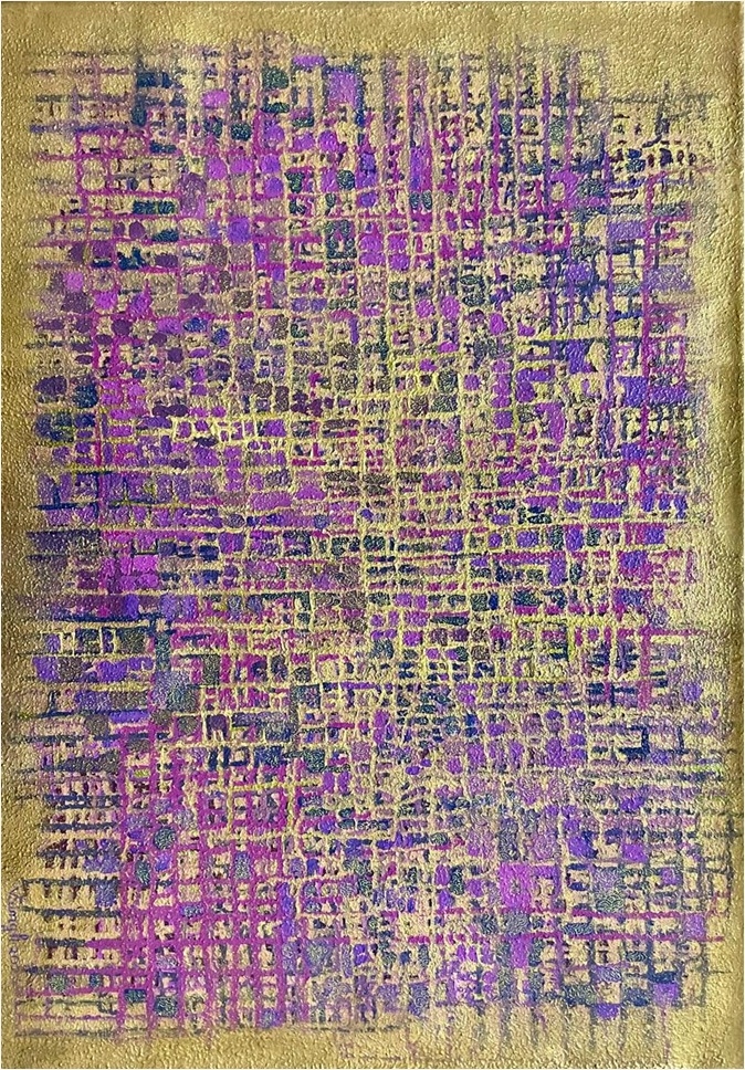 Grid violet