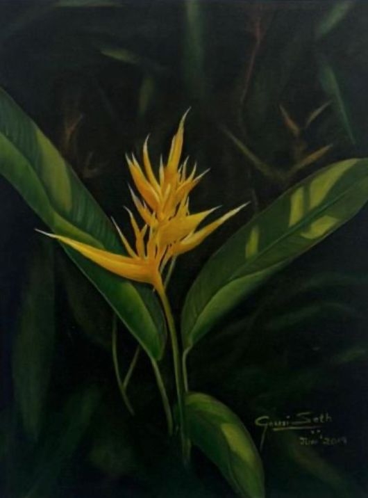 BIRDS OF PARADISE - ORCHID